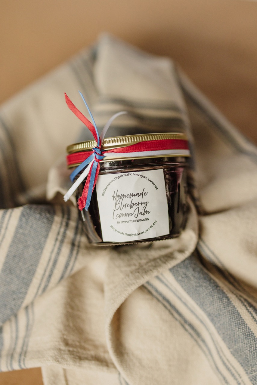 Homemade Blueberry Lemon Jam