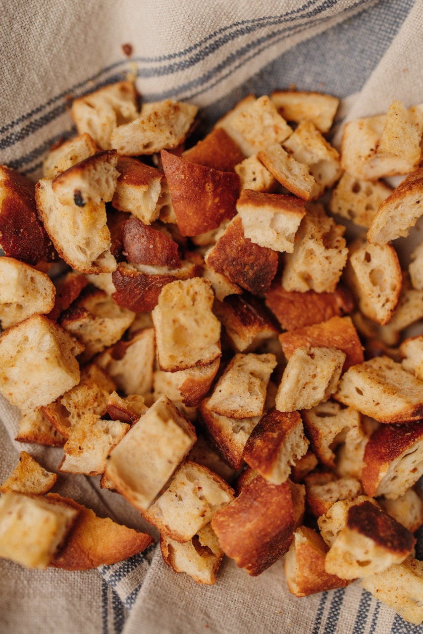 Organic Sourdough Croutons 